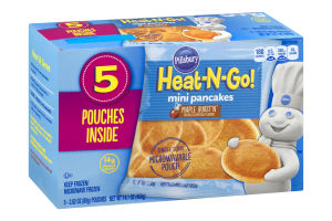 Pillsbury Heat-N-Go! Mini Pancakes Maple Burst'N - 5 PK