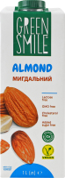 Напиток рисово-миндальный ультрапастеризованный обогащенный кальцием Green Smile т/п 1л