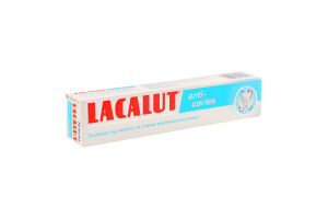 Паста зубная Anti-caries Lacalut 75мл