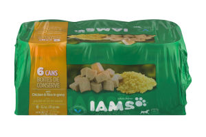 Iams Premium Dog Food With Chicken & Rice In Gravy - 6 CT