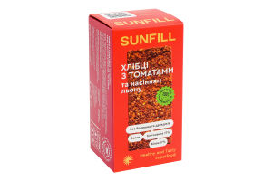 Хлебцы с томатами и семенами льна SunFill к/у 100г