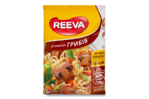 Локшина швидкого приготування зі смаком грибів Reeva м/у 85г