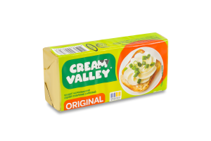 Продукт сирний 55% молоковмісний плавлений скибковий Original Cream Valley м/у 70г