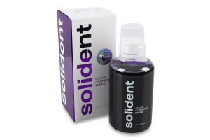Ополаскиватель для полости рта с эффектом отбеливания зубов Color corrector liquid Solident 250мл