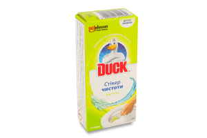 Средство моющее по уходу за унитазами Цитрус Стикер чистоты Duck 3х10г