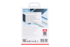 Кабель XO USB A-Micro B 2,4А Gold 1м NB216