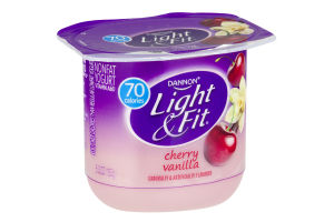 Dannon Light & Fit Nonfat Yogurt Cherry Vanilla
