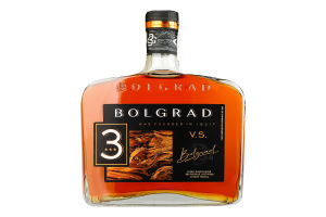 Бренди 0.5л 40% виноградный выдержанный 3 года VS Bolgrad бут