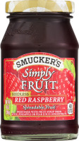 Smucker's Simply Fruit Red Raspberry Spreadable Fruit Seedless