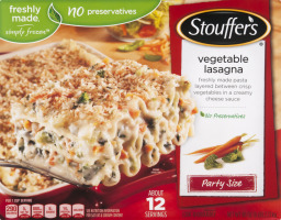 Stouffer's Vegetable Lasagna Party Size