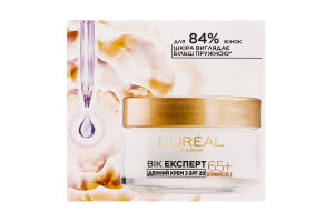 Крем для кожи лица дневной против морщин SPF 20 Возраст эксперт 65+ L'Oreal Paris 50мл