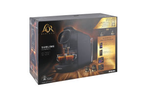 Набір Кавомашина капсульна №LM9012 Sublime Compact L'OR Barista Philips + Кава в капсулах L'OR 41шт
