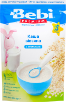 Каша молочная сухая для детей от 5мес быстрорастворимая Овсяная Bebi Premium д/п 200г