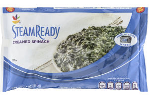 Ahold Steam Ready Creamed Spinach