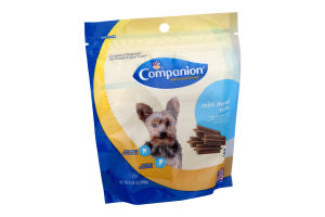 Companion Mini Dental Sticks for Toy & Small Dogs Chicken Flavor - 24 CT