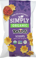 Tostitos Simply Organic Scoops Tortilla Chips with Sea Salt