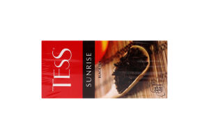 Чай Sunrise чорний 25*1,8г Tess