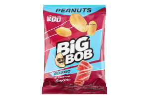 Арахис жареный соленый Бекон Big Bob м/у 120г