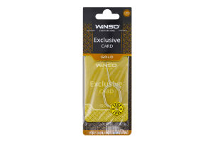 Ароматизатор Winso Card Exclusive целюлозний Gold