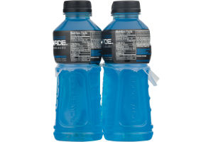 Powerade ION4 Sports Drink With Vitamins B3, B6 & B12 Mountain Berry Blast - 8 PK