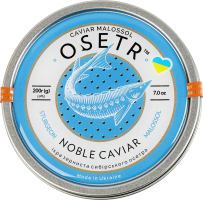 Ікра сибірського осетра зерниста Noble caviar Osetr в/ґ з/б 200г