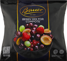 Суміш компотна швидкозаморожена Bauer м/у 400г