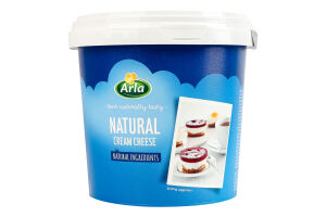 Крем-сыр 70% Natural Arla ведро 1.5кг