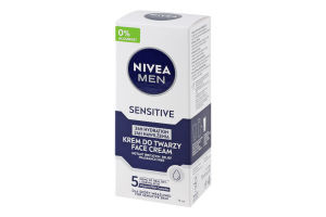 Крем для чувствительной кожи увлажняющий Nivea Men 75мл