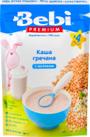 Каша молочна суха для дітей від 4міс швидкорозчинна Гречана Bebi Premium д/п 200г