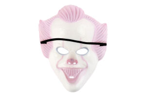 Маска д/хелловіну Клоун 23,5*29см в асортименті