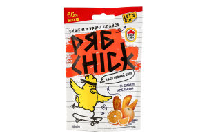 Слайси курячі сушені зі смаком апельсина РябChick д/п 30г