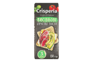 Тосты хрустящие Отрубные Crisperia м/у 130г