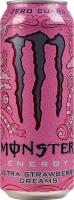 Напій енергетичний Monster Energy Strawberry з/б