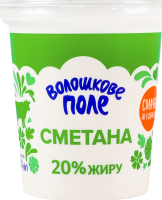 Сметана 20% Волошкове поле ст 300г