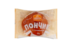 Пончик с фруктовым наполнителем с ароматом пастеризованным для кондитерских изделий Топленое молоко Рум'янець м/у 55г