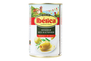 Оливки без косточки Iberica ж/б 300г