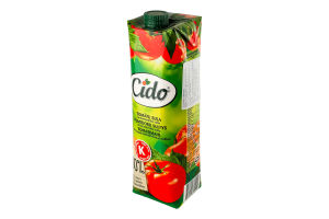 Сок с морской солью томатный Cido т/п 1л