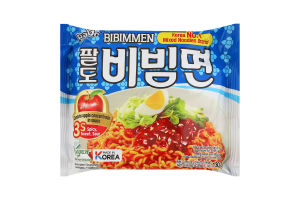 Лапша быстрого приготовления в корейском стиле Bibimmen Paldo м/у 130г