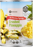 SE Grocers Pineapple In Heavy Syrup Crushed