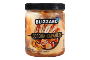 Мороженое 13% пломбир Соленая карамель Blizzard п/б 310г