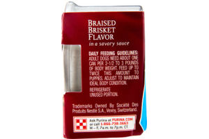 Purina Chef Michaels Carvery Creations Braised Brisket Flavor Dog Food