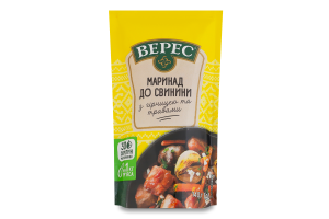 Маринад нестерилизованный с горчицей и травами К свинине Верес д/п 140г