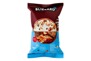 Мороженое 15% пломбир ванильный в вафельном стакане Карамель-брауни-арахис Blizzard м/у 75г