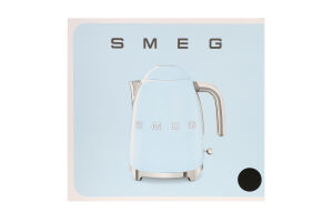 Електрочайник Smeg чорний 1,7л KLF03BLEU