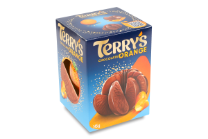 Апельсин шоколадний з молочного шоколаду Terry's к/у 145г