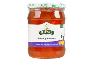 Варення з білої черешні Royal с/б 600г
