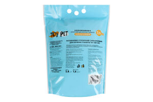 Наповнювач д/котячого туалету Tidy Pet силікагель