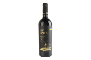Вино 0.75л 12-13% красное сухое Merlot Villa Tinta бут