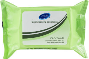 CareOne Facial Cleansing Towelettes - 25 CT
