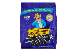 Насіння соняшника смажене Преміум смугасте Сан Санич м/у 95г